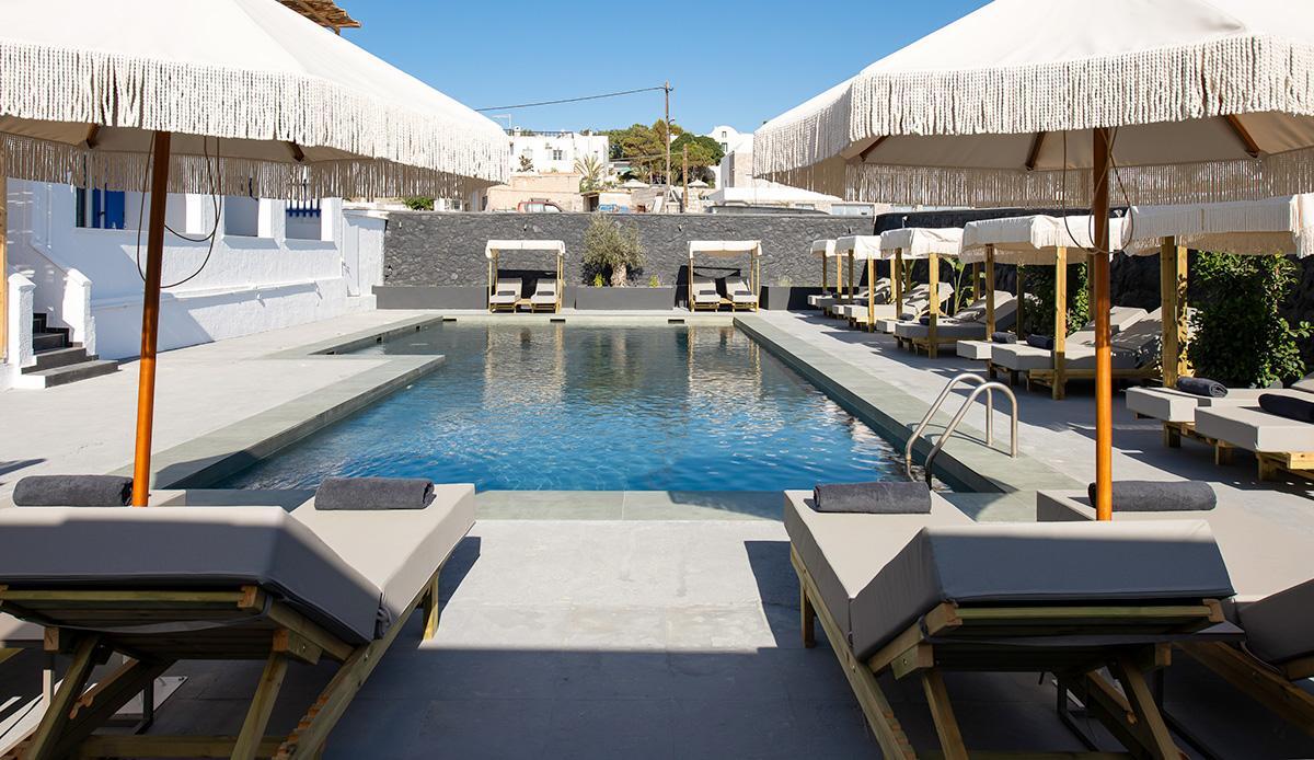 The Noverian Bios Santorini Boutique Hotel Fíra Kültér fotó