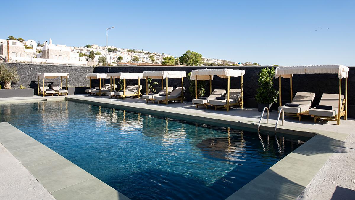 The Noverian Bios Santorini Boutique Hotel Fíra Kültér fotó